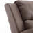Modern Soft And Faux Leather Manual Recliner Chair