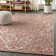 Truman Bohemian Medallion Textured Weave Red/Taupe Indoor/Outdoor Rug