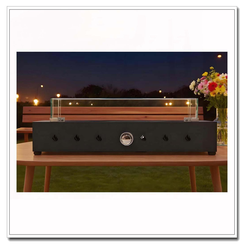 Foyer d'extérieur au propane rectangulaire 40000BTU