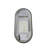 48 Inch Oval LED Front and Backlit Wall Mirror in Black-974619967-974619963