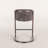 Guzman 20'' H Genuine Leather Upholstered Metal Armchair-80047500