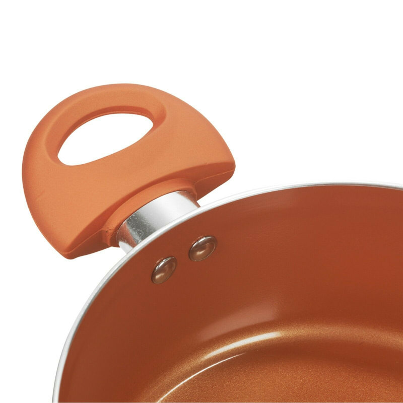 Symple Stuff Thura Non-Stick Aluminum Stock Pot, 21 cm