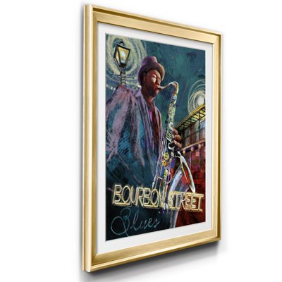 " Bourbon Street Blues " Painting Print