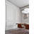 Plastic 7.88 in. W x 78.75 in. L Wall Base in