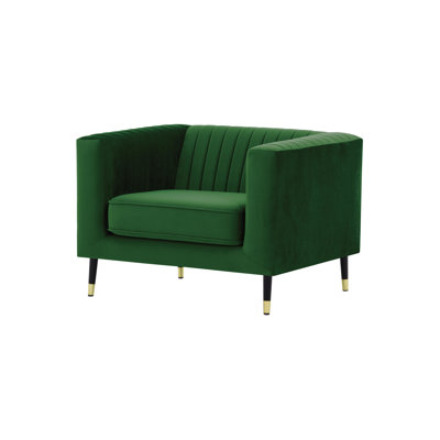 Clevenger Velvet Armchair