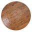 Acacia Wood, Circular Carved Coffee Table