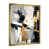 Cadre photo doré simple sélectionné