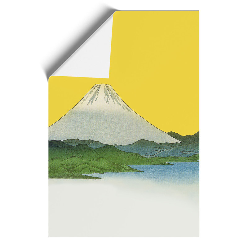 Mount Fuji - Frameless Print, 42cm H x 30cm W x 0.1cm D