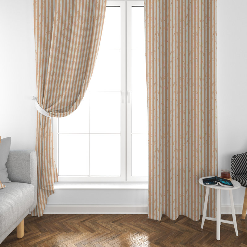 Paire de rideaux obscurcissant Adryian, L 20 po x L 52 po