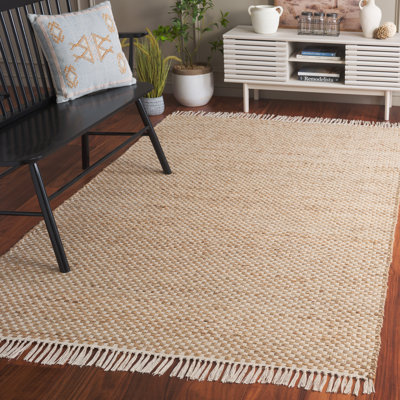 Tapis naturel / jaune Tije 978