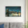 Red Barrel Studio® Bright City Lights Blue I On Canvas by James Wiens ...