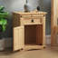 Harold 48cm W Solid Wood Bedside Table