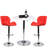 Stewartsville 3-Piece Pedestal Faux Leather Dining Set-455455593-494163889