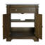 Freestanding Standard Single Vanity Bathroom Vanity With Marble Top-1281410991