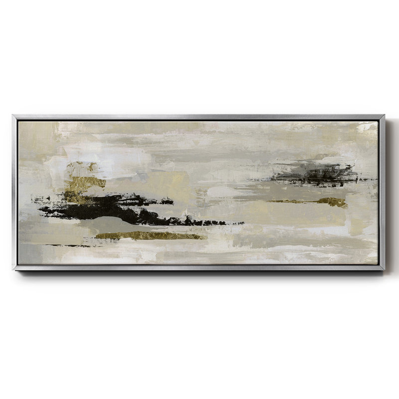 Summer Saffron- Framed Canvas, 8" H x 20" W
