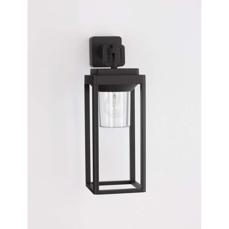 Black Outdoor Wall Lantern