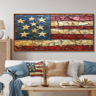 Le drapeau de la Constitution des États-Unis. II - Art mural patriotiste américain