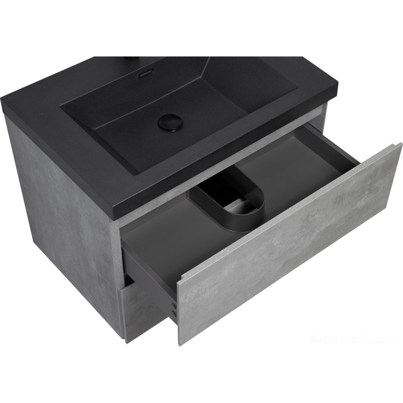 Rangement de salle de bain Saîten, H 22,52 po x l 29,52 po x P 19,72 po