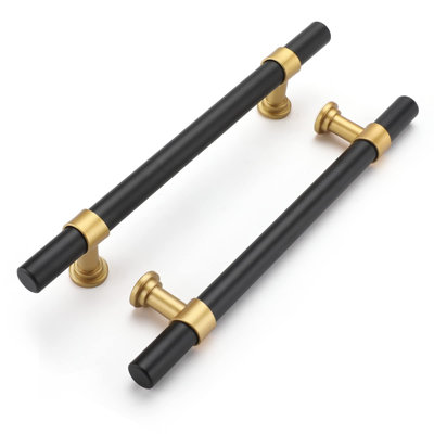 20-Pack Cabinet Handles And Drawer Pulls, Solid Zinc Alloy And Aluminum Construction, Classic Barrel Design With Corrosion-Resistant Finish, Includes Mounting Hardware