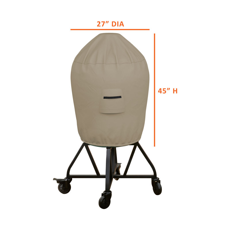 Covers & All 1'' D Grill Cover, 45" H x 27" W x 1" D, Taupe
