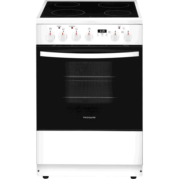 Bravo KITCHEN 24 in. 4-Element Electric Range with Broil, Pizza