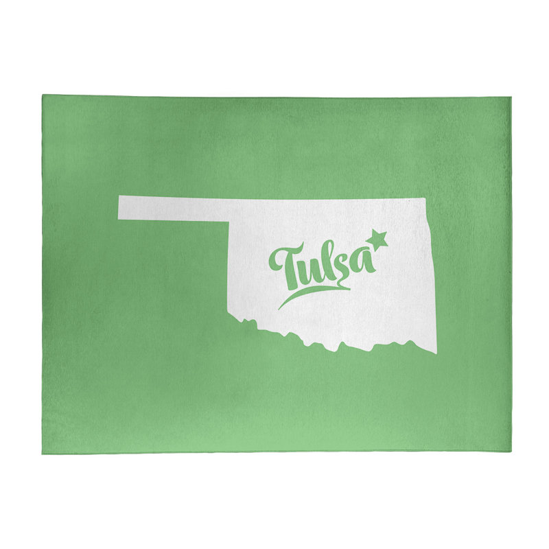 Tapis en poly-chenille oklahoma tulsa, Rectangle 5 pi x 7 pi