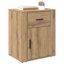 35cm W Manufactured Wood Bedside Table-367247347