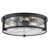 Noir / verre transparent