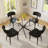 Round Glass Dining Table Sets-712364926