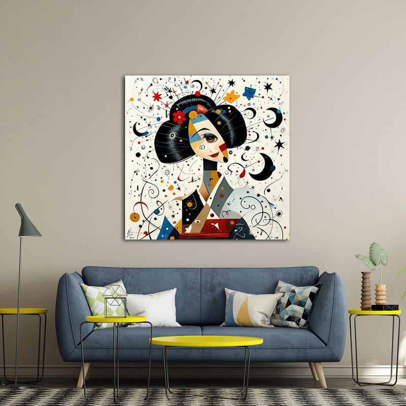 Cosmic Visionary, 24" H x 24" W