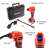 Stalwart Automatic Air Compressor - Cordless Tire Inflator with Lithium Battery and Carrying Case for Cars, Bikes, and Sports Equipment