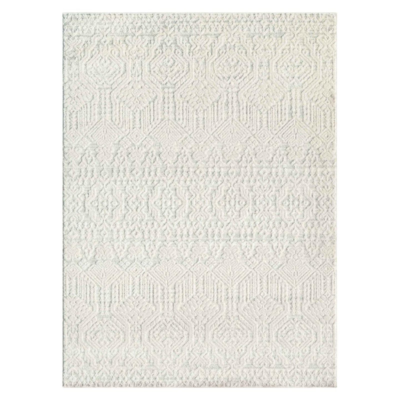 Traditional Tribal Area Rug, Rectangle 3'11" x 5'3.5"