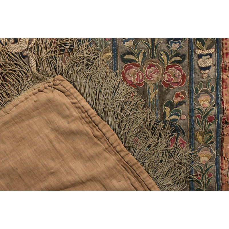 Wool Oriental Area Rug in Green