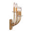 Joleon Steel Candle Wall Light