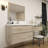 59 " W Wall Mounted Wall Mounted Single Double Single Vanity Bathroom Vanity With Acrylic Top-1658322945