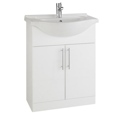 Clifton 450mm Single Bathroom Vanity with Vitreous China Basin