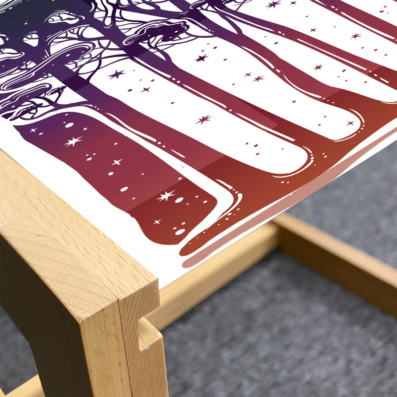 Jairen Sled Coffee Table, 90cm H x 62cm W x 40cm D