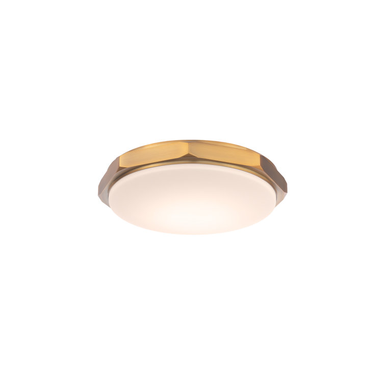 Grommet Dimmable LED Flush Mount With Color Temperature Switch From 2700K/3000K/3500K