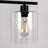 3-Light Dimmable Kitchen Island Modern Linear Chandelier with Clear Glass Shade-150308781