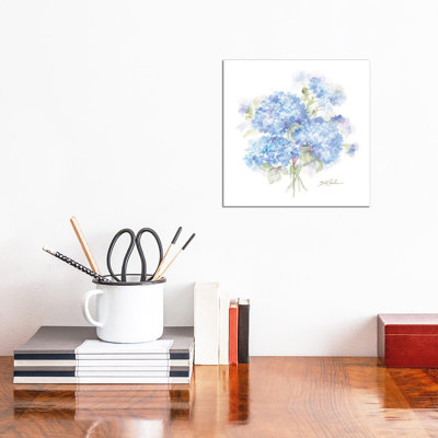 Hydrangeas II by Debi Coules - Wrapped Canvas Gallery-Wrapped Canvas Giclée