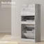 Armoire à chaussures avec 3 tiroirs-1403736471