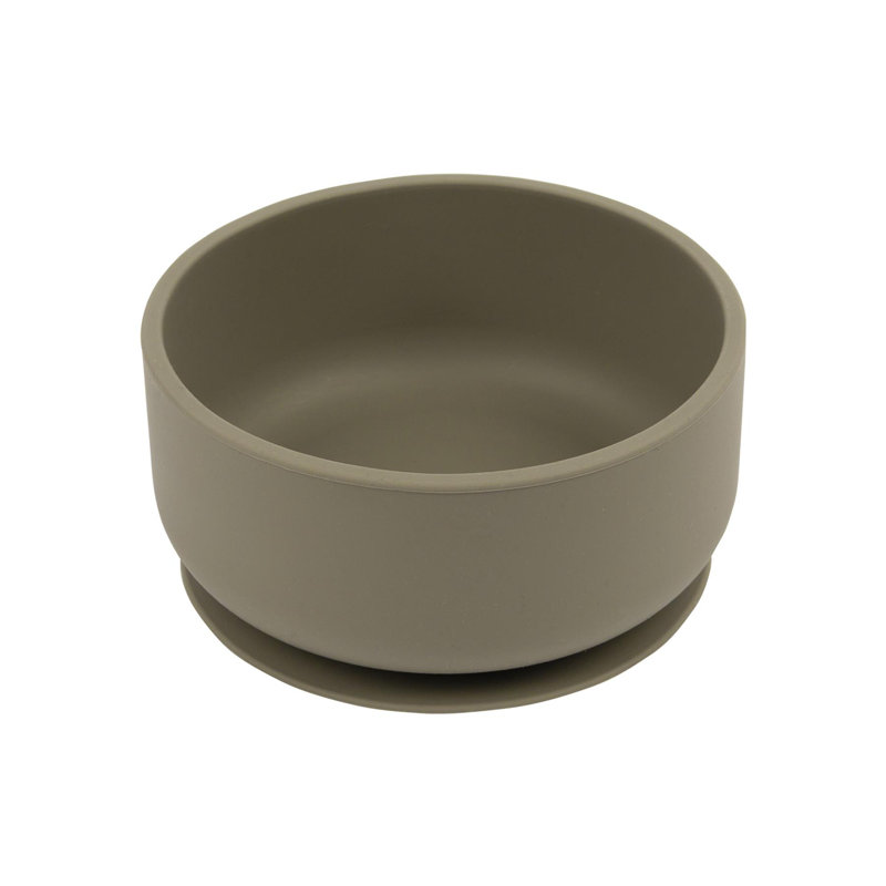 Tiny Dining - Baby Silicone Suction Bowls, Silver