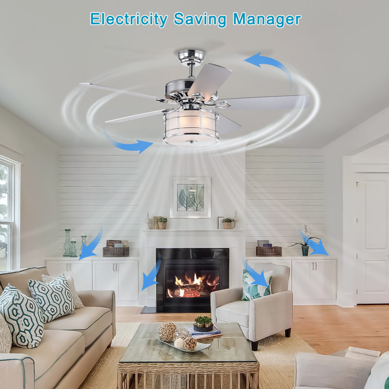Josgart 52'' Ceiling Fan with Light Kit