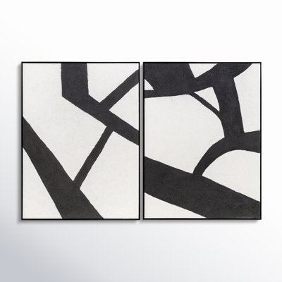 Lucero "Abstract" 2-Piece Canvas Print