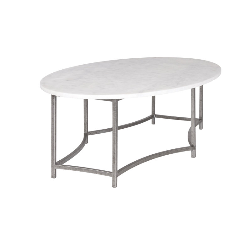 Megan 6 Legs Coffee Table, Royal Silver