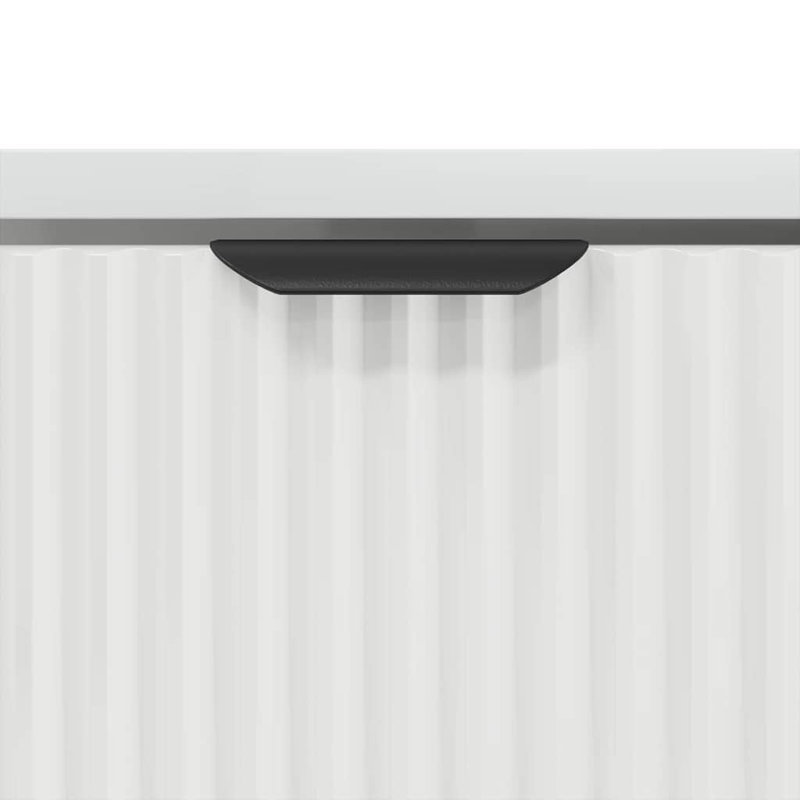Coffee Table with Storage, White