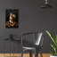  «Grey Squirrel With Berries» par Momart, art mural en verre acrylique, 16 po x 24 po-682350776
