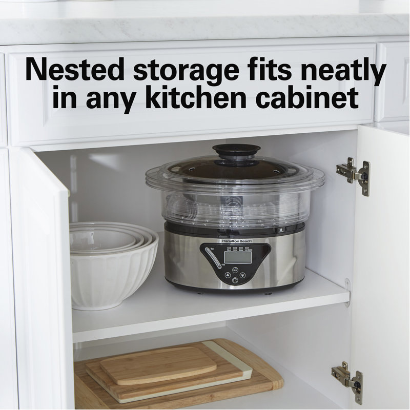 Hamilton Beach® 3-tier Digital Food Steamer