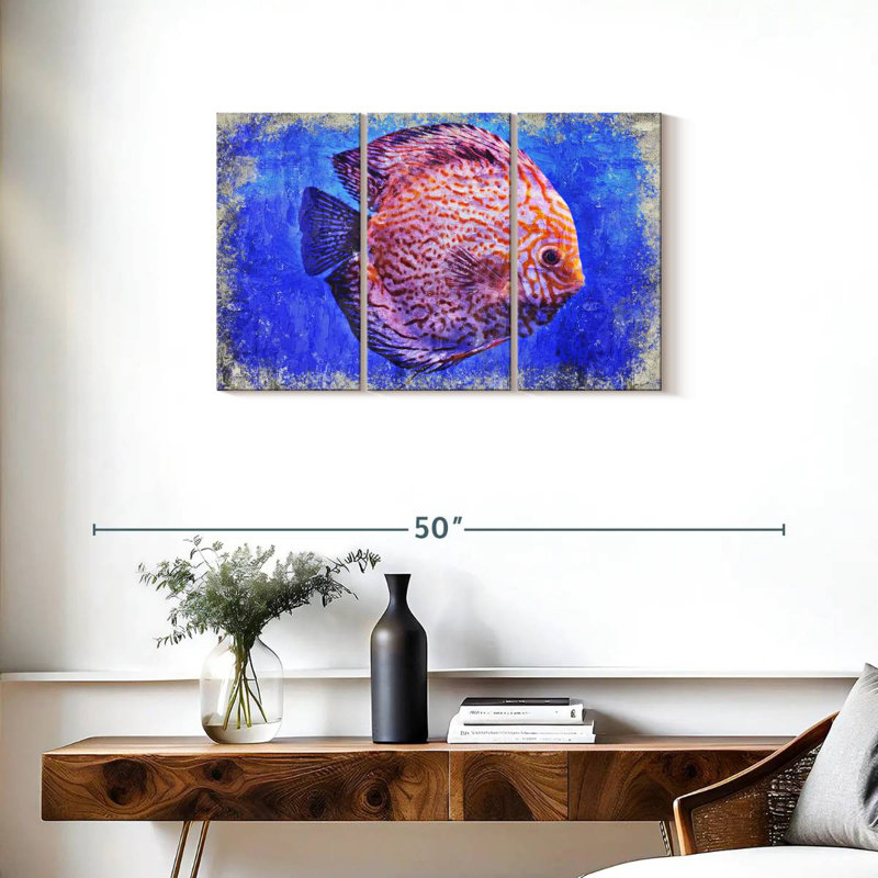 Pigeon sang discus, H 20 po x l 33 po