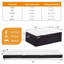 Matelas en mousse viscoélastique gélifiée mi-ferme Alwyn Home-1487250765-1494413123